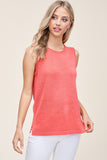 Bahamas Coral Sweater Tank