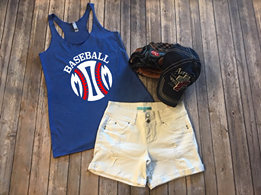 Baseball Mom Tank