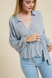 Cheryl Ruffle Blouse