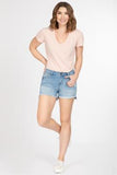 Denim Fray Shorts