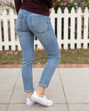 Girlfriend Jeans - Distressed