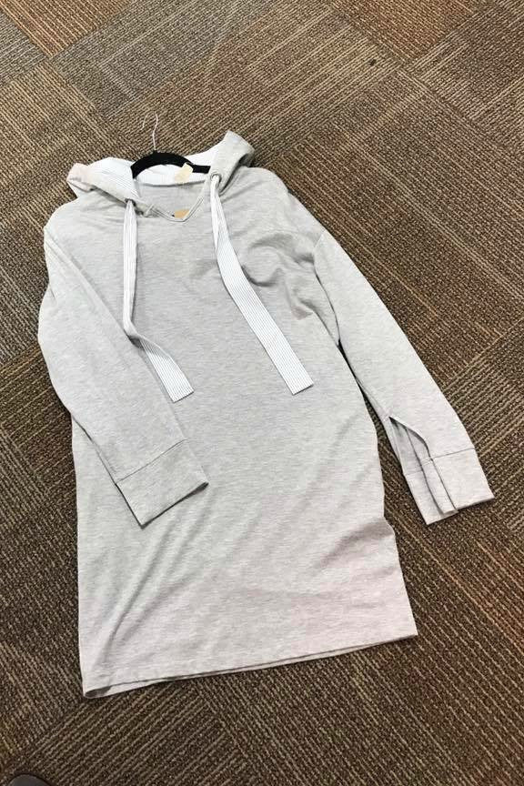 Heather Sweatshirt Dress