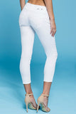 Ivy White Capris