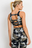 Jungle Camo Sports Bra