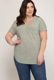 Sage Pocket Top