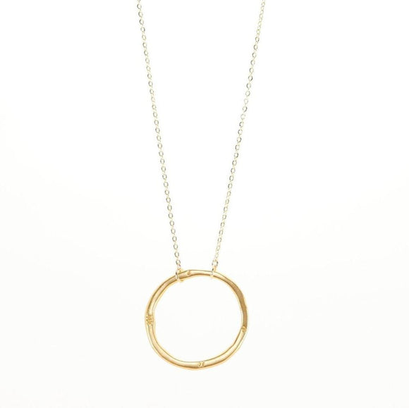 Simple Gal Circle Necklace