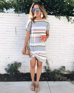 Tara Striped Dress